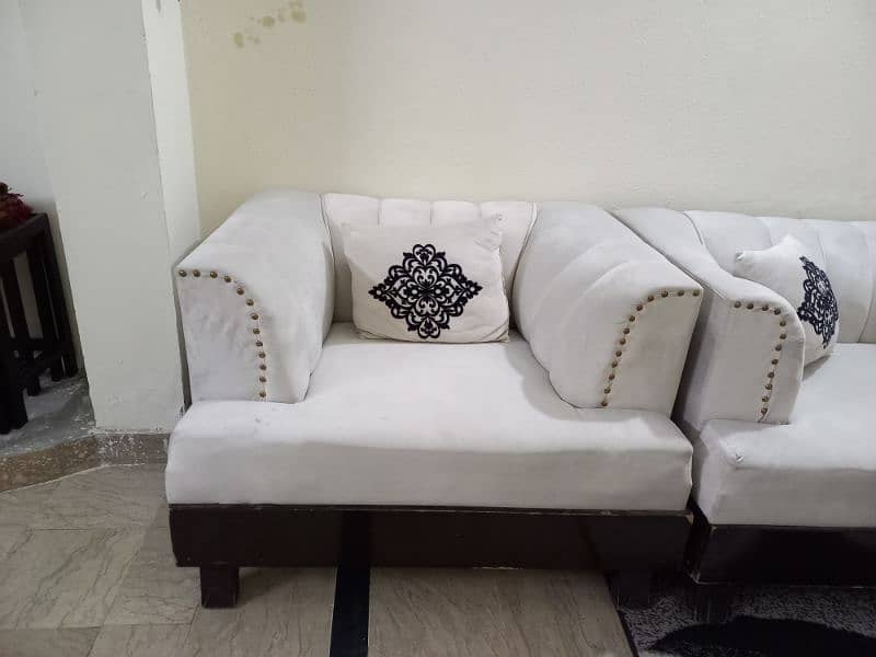 3 2 1 sofa set off white colour 0310-4519611 4