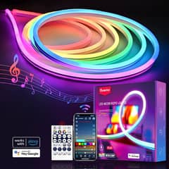 RGB+IC Neon Rope Lights for Gaming Room Living Bedroom Decor 0