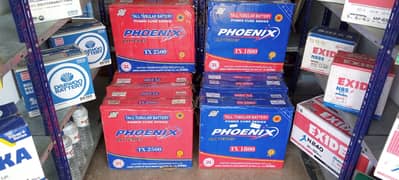 Phoenix Tall Tubular Battery TX-1800 (185 AH) & TX-2500 (230 AH)