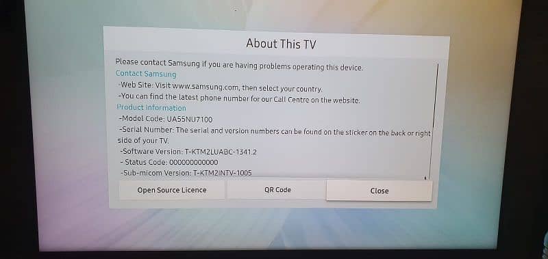 original samsung 55"lnch smart led TV Made in Indonesia 10