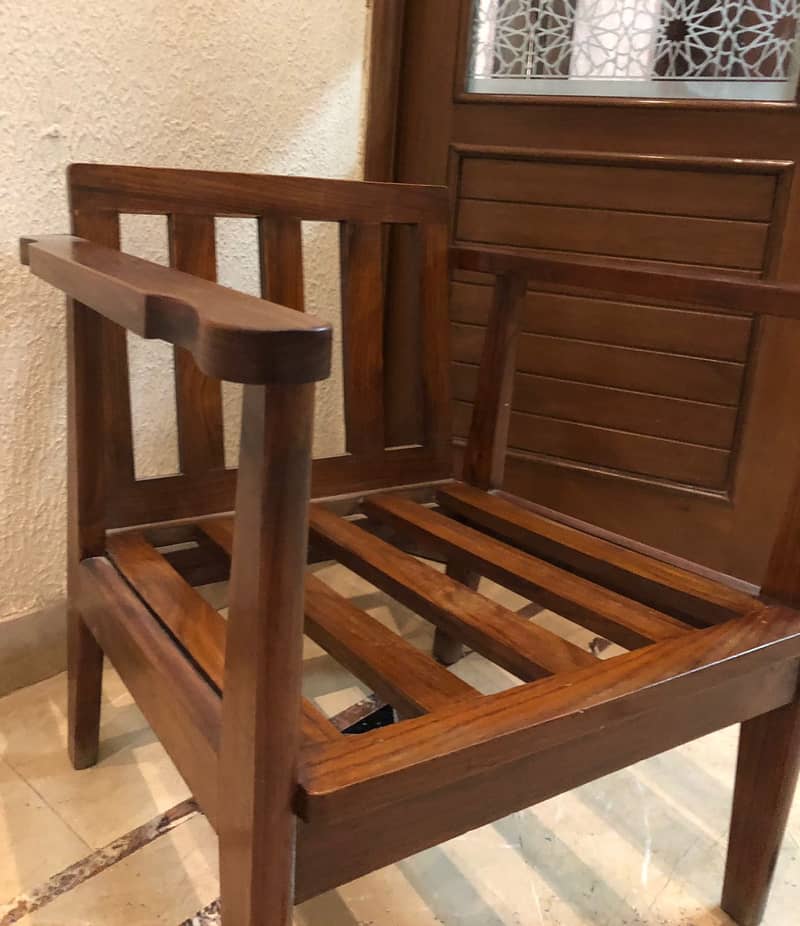 Wooden Accent chair 4