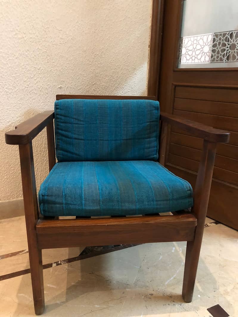 Wooden Accent chair 10