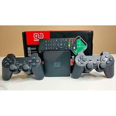 G5 GAME BOX+TV BOX  super HD 4K VIDEO GAMEBOX WIRELESS CONTROLLERs