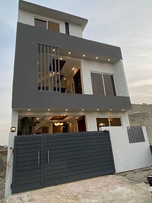 5.75 Brand New Designer House in Snober City Green Villas Adyala Road Rawalpindi 1