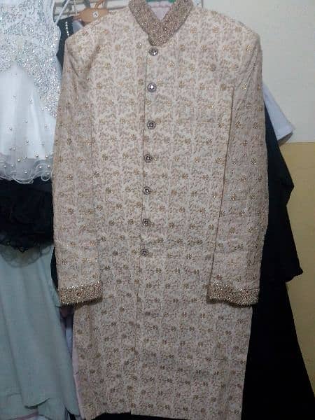 Wedding Sherwani with Qula 0