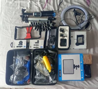 GoPro 9 Black with all accessories