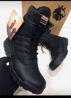 Men's long Army Boots