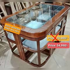 Smart dining table/round dining table/4 chair/6 chair/dining table