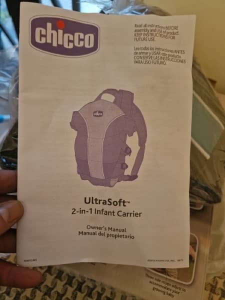 Baby Carrier (Brand: Chicco) 7.5 lbs to 25 lbs 4