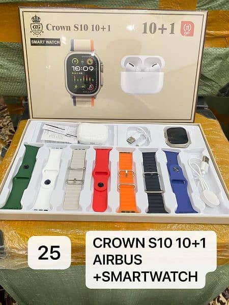 Smartwatch with 7 strap Brand NEW 1