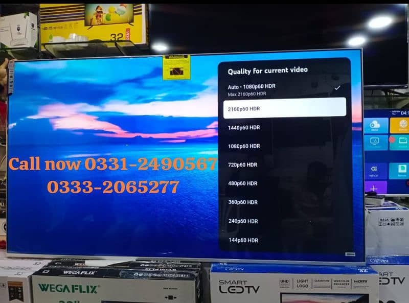 TODAY SALE 55 INCHES SMART LED TV ( HOME DELIVERY AVAILABLE) 7