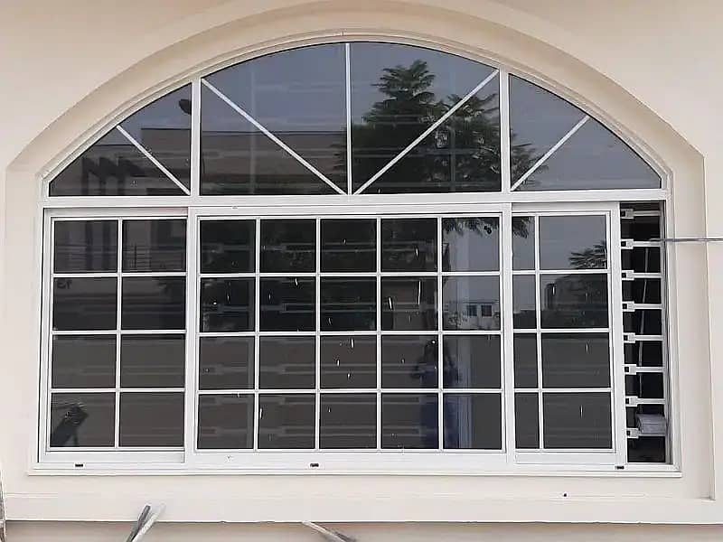 aluminium window/upvc door/glass work/partition/upvc window/cabine 3