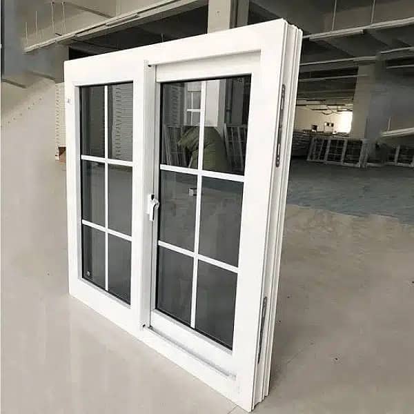 aluminium window/upvc door/glass work/partition/upvc window/cabine 9