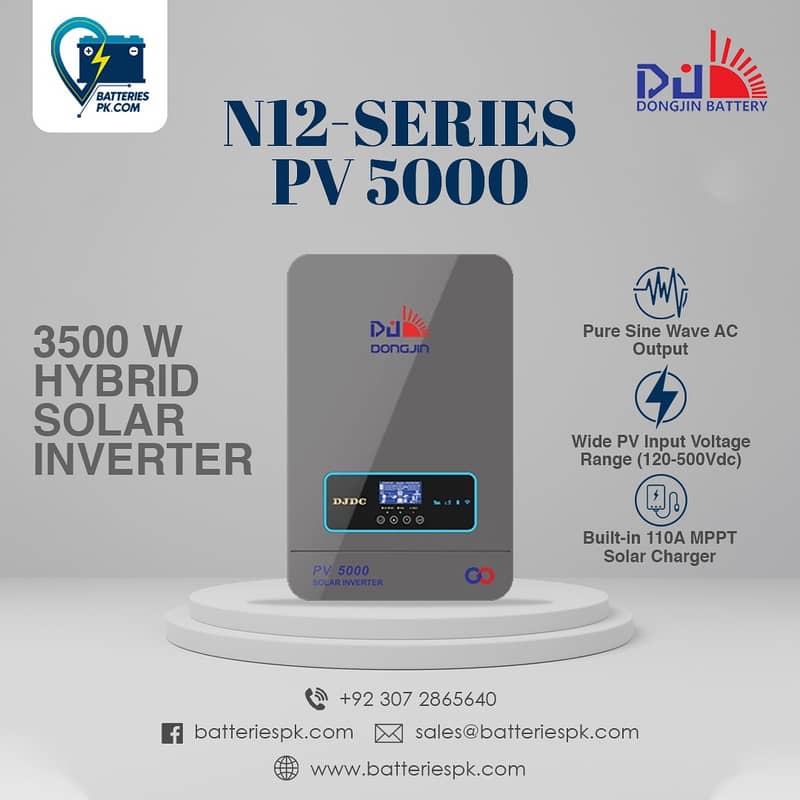 Dongjin Hybrid Inverter PV6000 (5.5KW) 48V 7