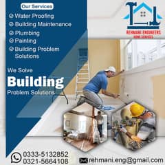 Waterproofing - services in islamabad - leakage - building renovation 0