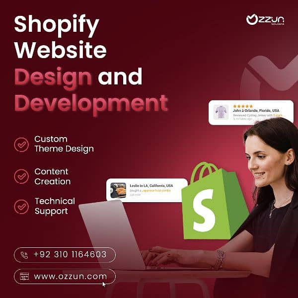 Shopify Web Development - E-commerce Complete Solution 0