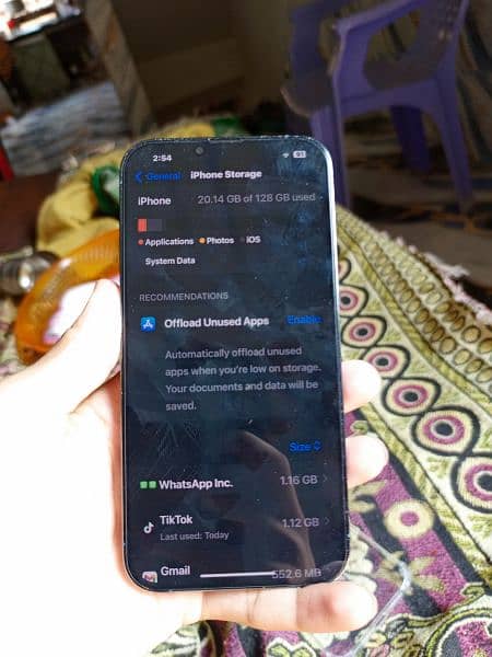 iphone 13 pro Max 3 Month sim working non pta 128gb 6