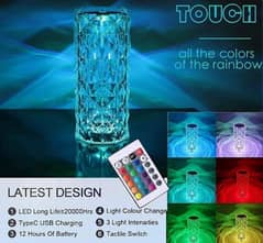 16 colour RGB charging lamp