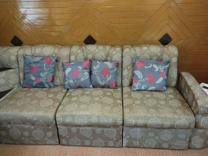 sofa set six seater 0