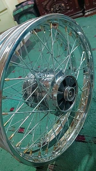 Honda 70  rims pair 6