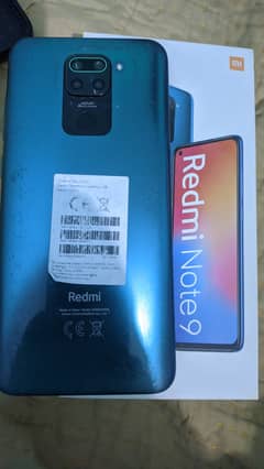 Redme note 9 in good condition further details are mentioned in box.