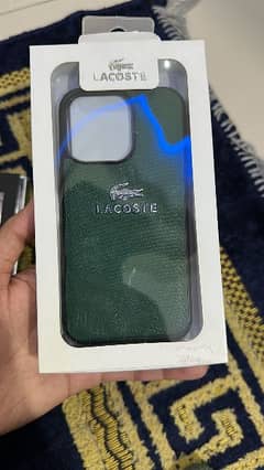 IPhone 13 Pro Lacoste Leather Case