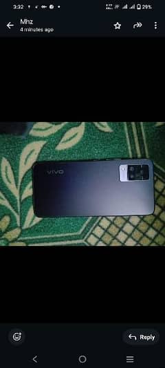 Vivo v21 8+4 128 good condition panel change