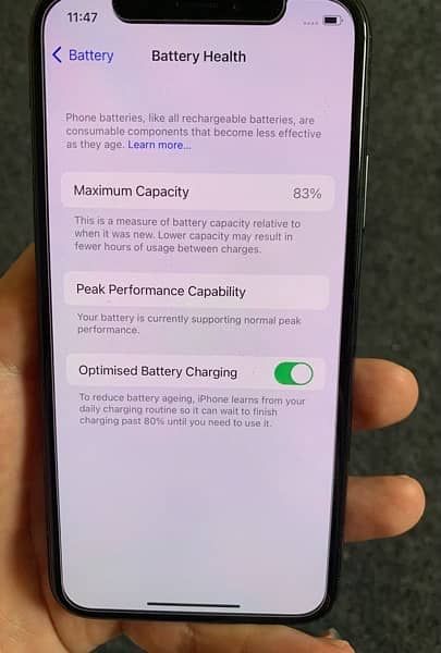 iPhone X 64 GB Non-PTA Black (mate) Color 2