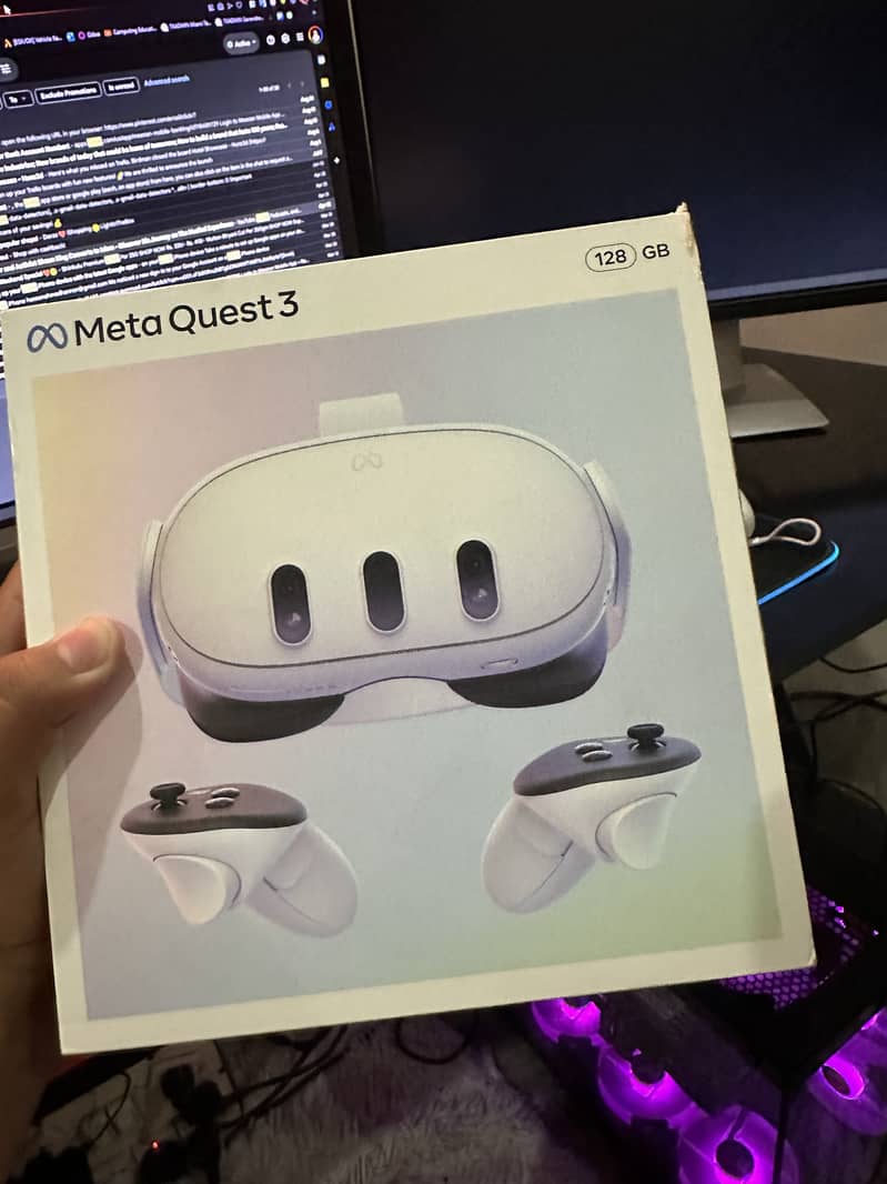 Oculus Quest 3 Brand New ( Bought on 22 AUG ) [ Free Link Cable 5M ] 6