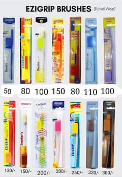 EZIGRIP Tooth brushes