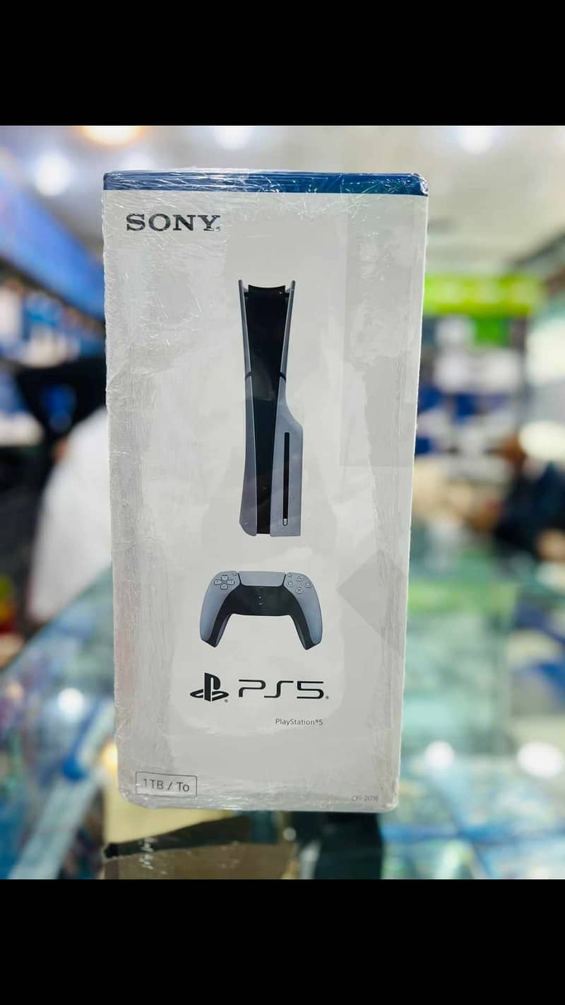 PLAYSTATION 5 SLIM NEW LATEST UK MODEL 1