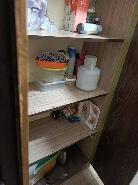 3 door kids cupboard in lasani wood 6