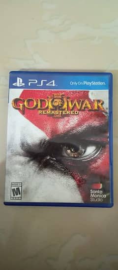 God Of War 3 Remastered PS4 Game | Used