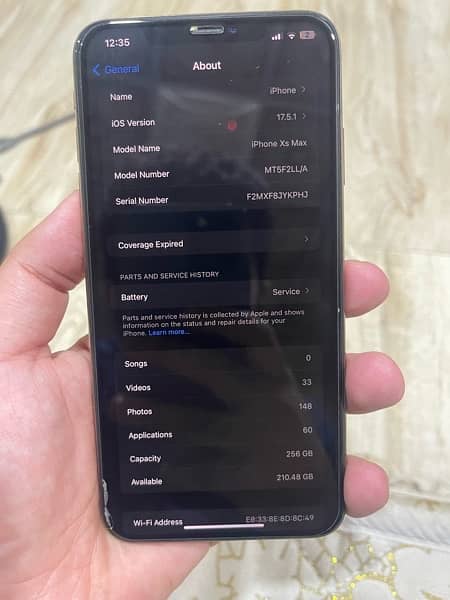 iPhone XS Max 256 GB pta approved 1