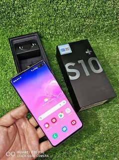 Samsung S10 plus PTA Approved 03464632014Watsapp