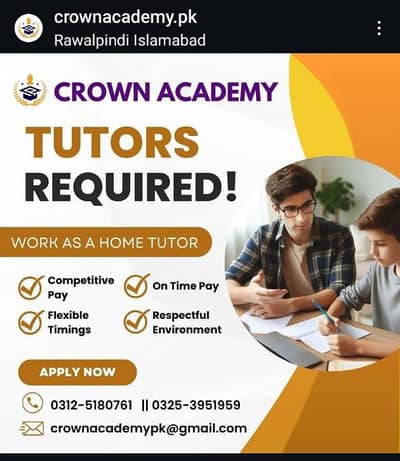 Tutors Required