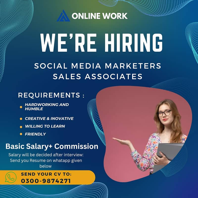 Online Work/Social Media Marketing/Interior Company hiring 0