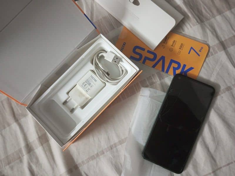 Tecno Spark 7 pro - Used 3