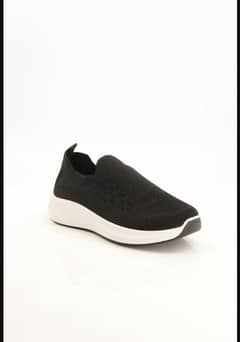 Women's Comfortable Walking Sneakers -Black