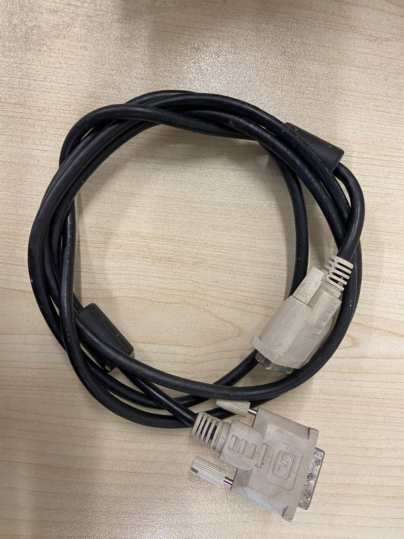 DVI Cable & PC Power Cable 0