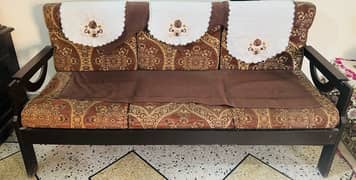 5 seater sofa set wooden 0