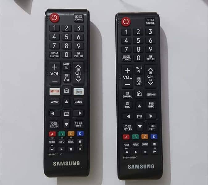 Remote control • Original Voice control • TV LCD LED 18