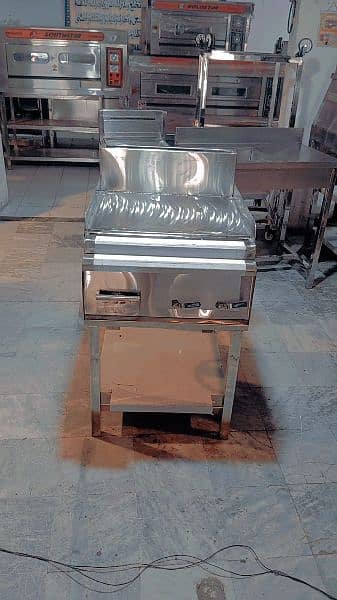 deep fryer 24 litter automatic we hve pizza oven fast food machinery c 3