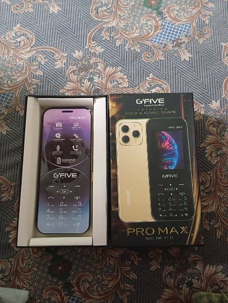 G. five pro max new mobile ha condition 10 by 10 0