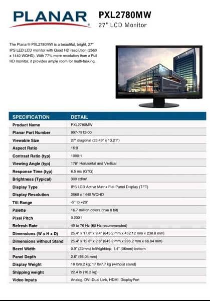 27" IPS 2k LED monitor 4