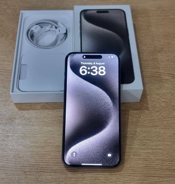 Iphone 15 pro max 256gb non pta UK model 3