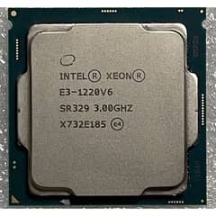 7th gen Intel Xeon E3 1220 V6 Processor