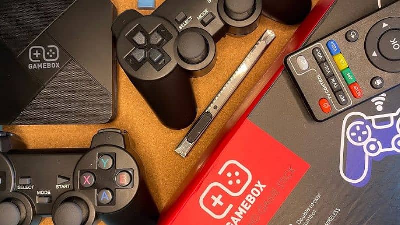 G5 WITH DUAL SYSTEM GAME BOX + TV BOX 4K ULTRA HD 3