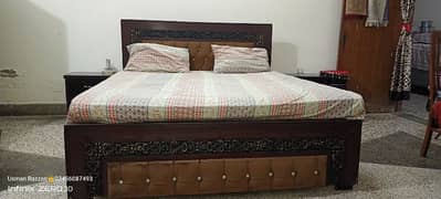 bed set with mattress