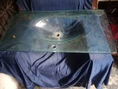 glass Singh wash basin 20 mm Glass